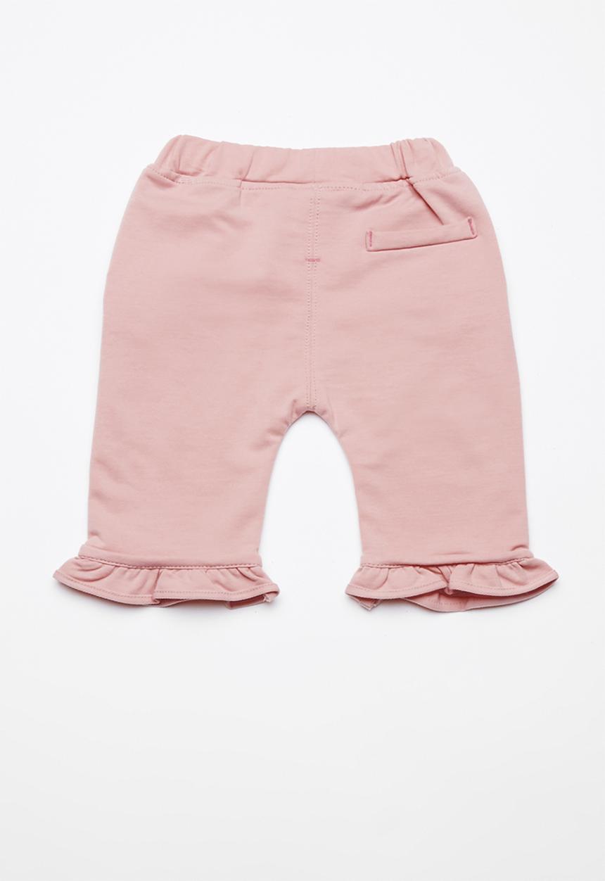 Pop Candy - Detailed butterfly leggings - mid pink