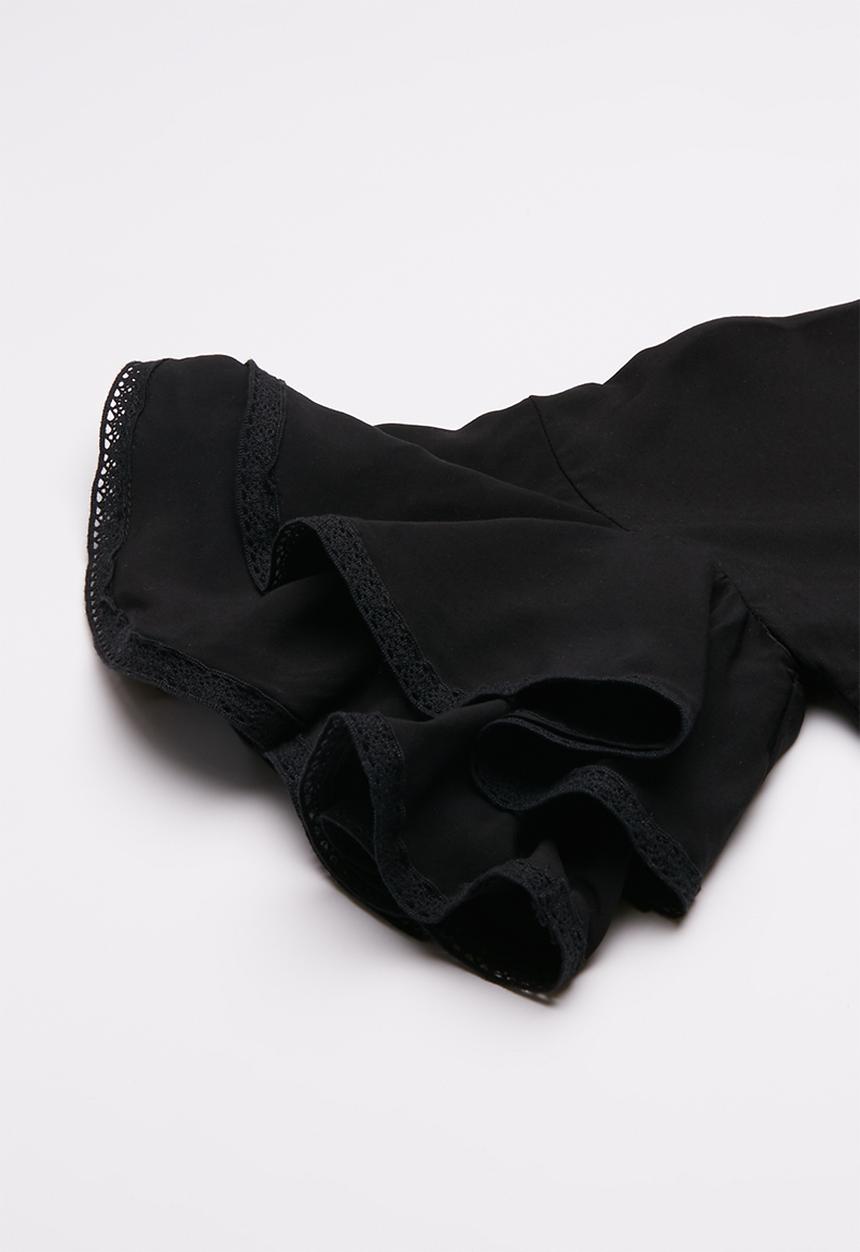 Rebel Republic - Boxy blouse - black
