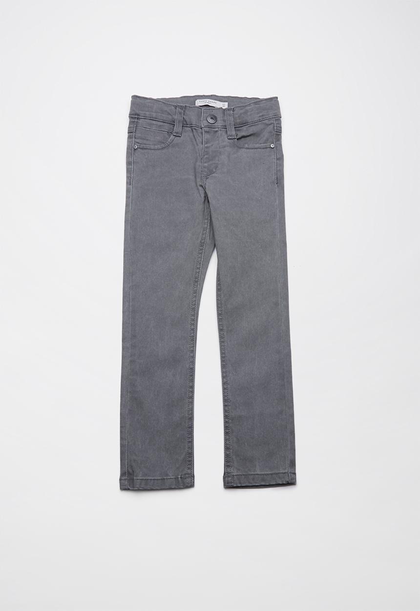 Name It - Theo adam long pants - grey
