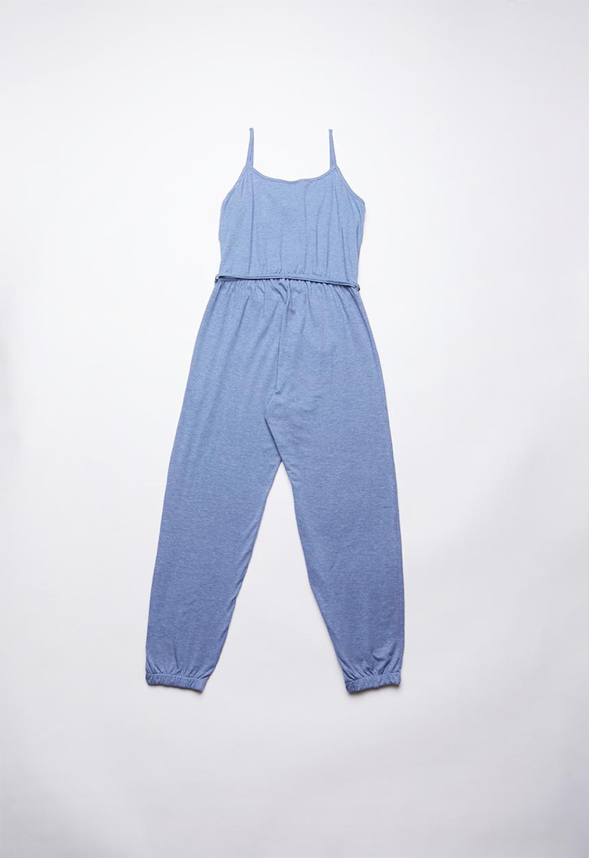 Rebel Republic - Jumpsuit with frill detail - blue 