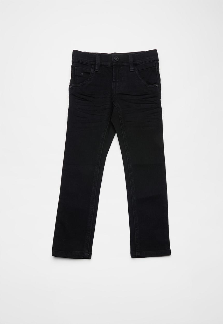 Name It - Silas denim long pants - black
