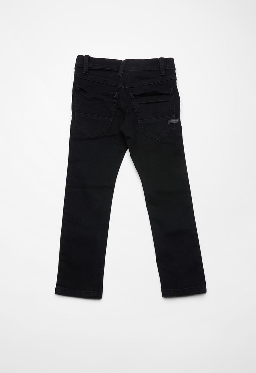 Name It - Silas denim long pants - black
