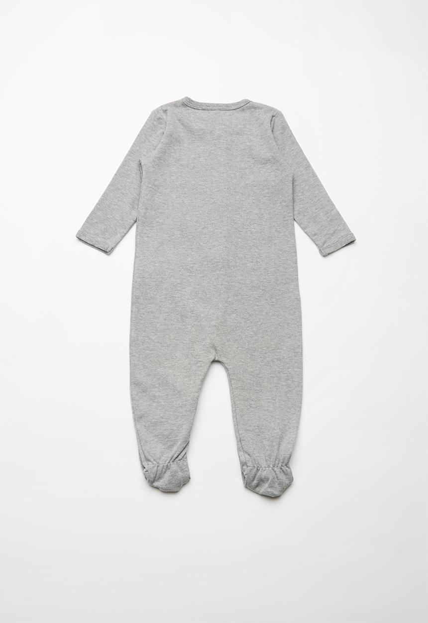 Name It - Night sleepsuit 2pack - grey melange