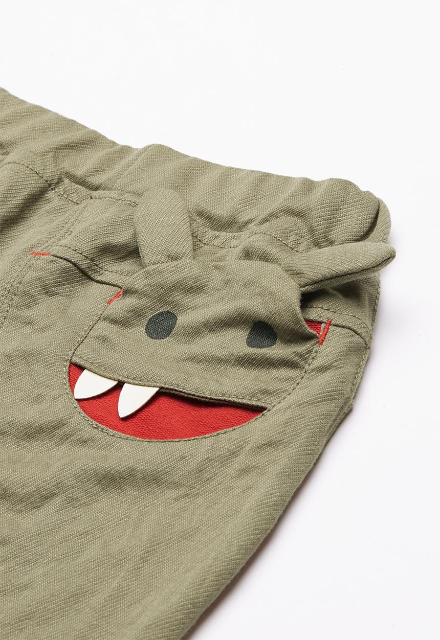 Pop Candy - Basic joggers with side character - pale grey