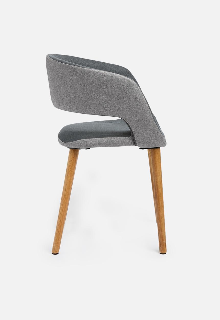 Sixth Floor - Grace dining chair - dark grey