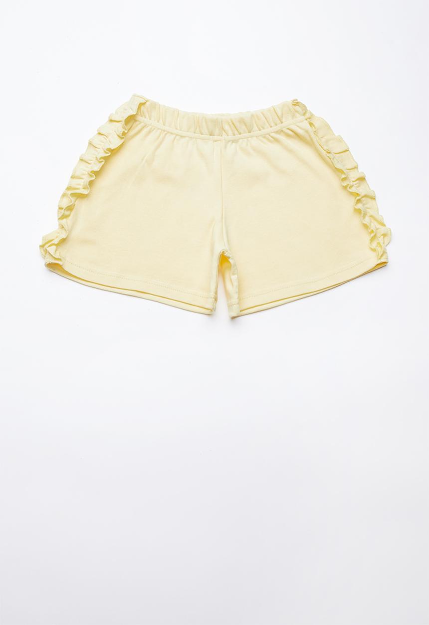 Superbalist - Summer sweat frill shorts - yellow