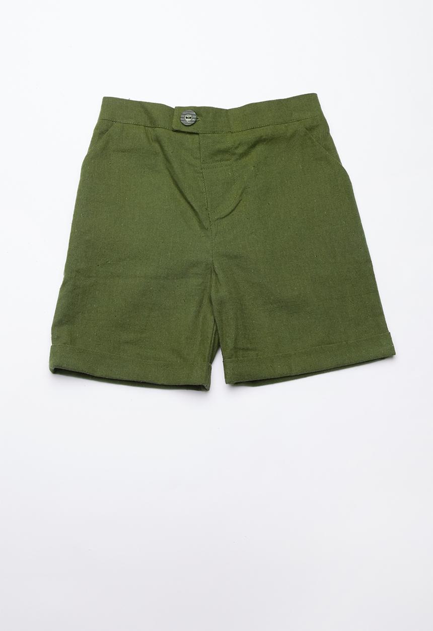 Superbalist - Linen tailored shorts - khaki