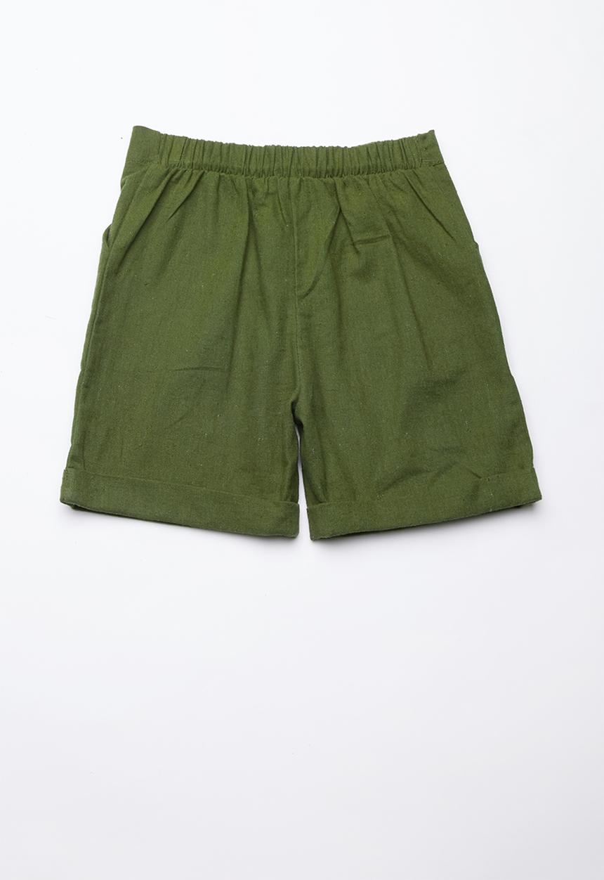 Superbalist - Linen tailored shorts - khaki
