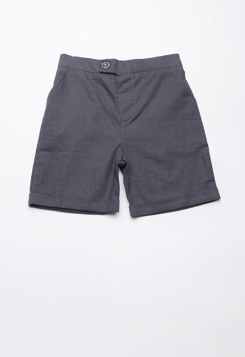 Superbalist - Linen tailored shorts - charcoal