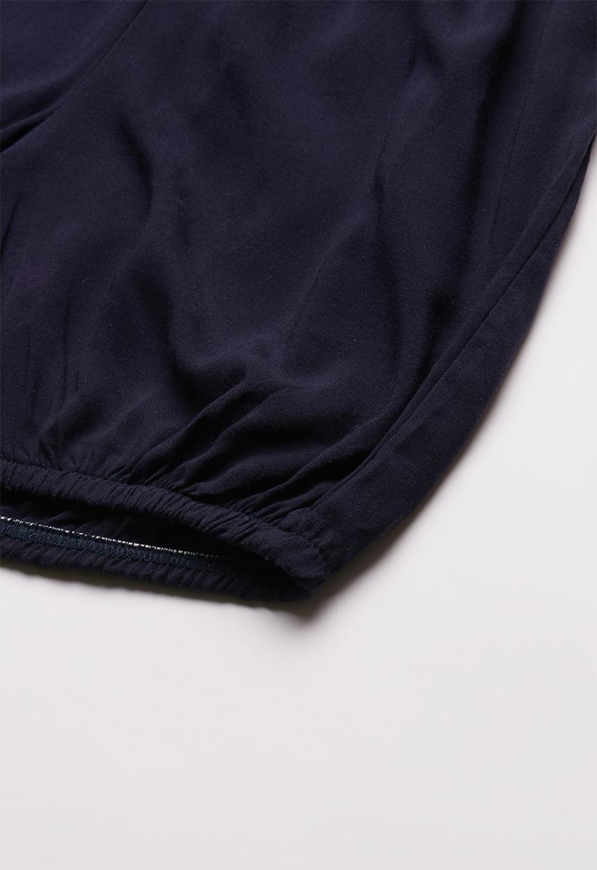 Superbalist - Smock top with bloomer shorts - turquoise and navy