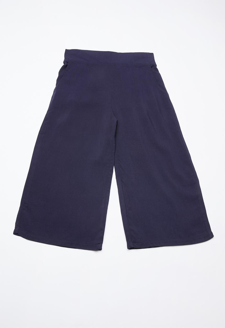 Superbalist - Woven culotte pants - navy