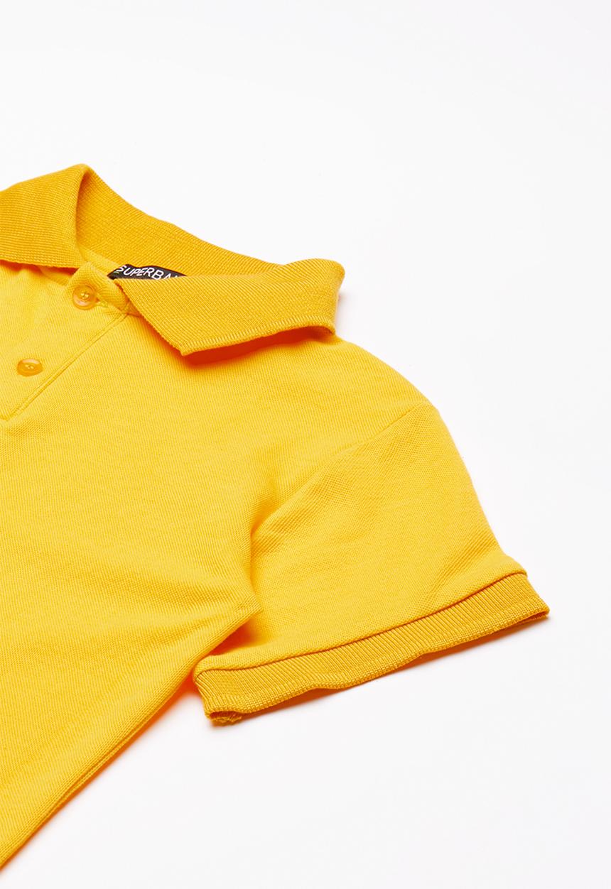 Superbalist - Pique polo shirt - yellow