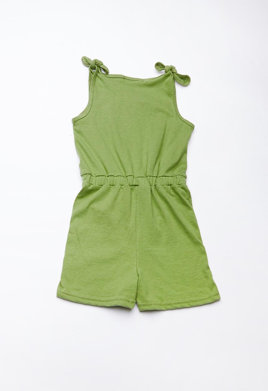 Superbalist - Sleeveless tunnel playsuit - green