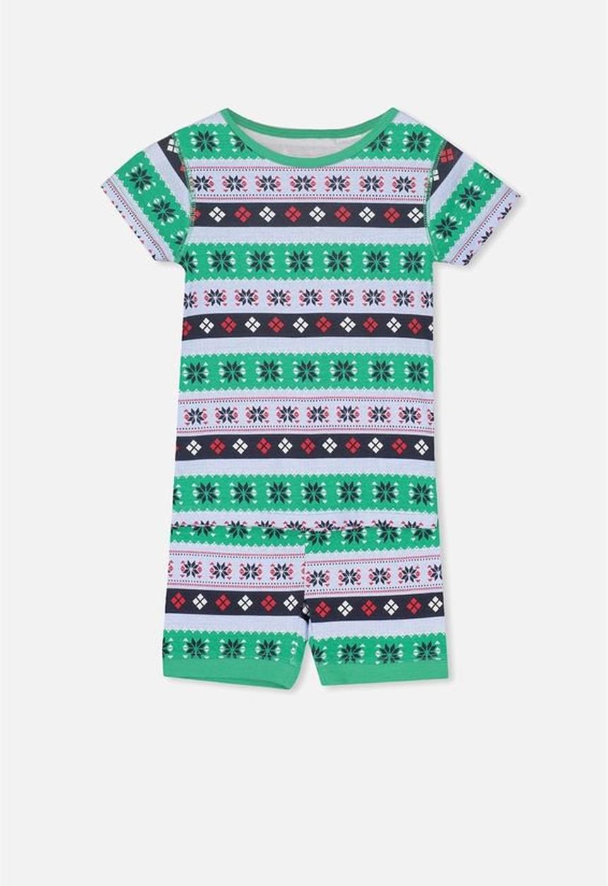 Cotton On - Joshua short sleeve pyjama set - multi