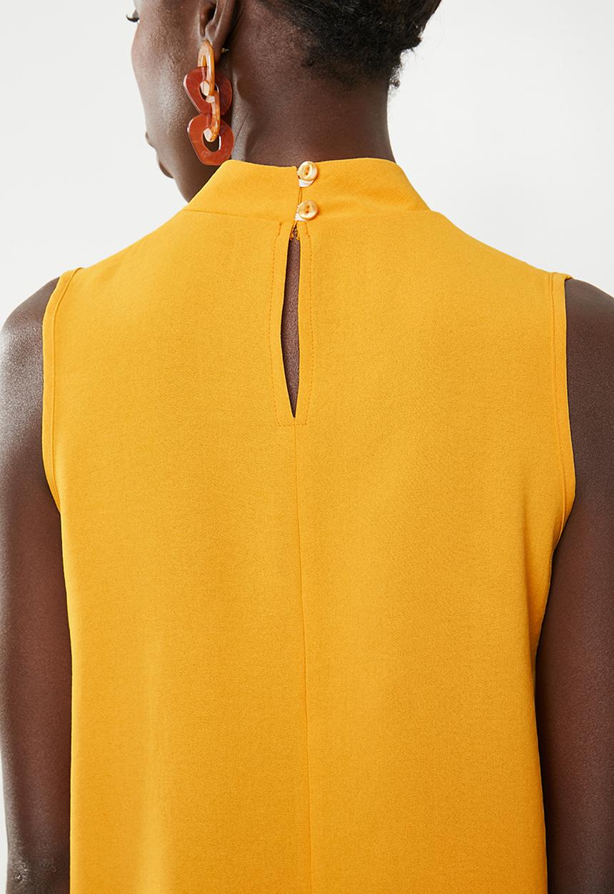 Superbalist - Sleeveless choker blouse - yellow