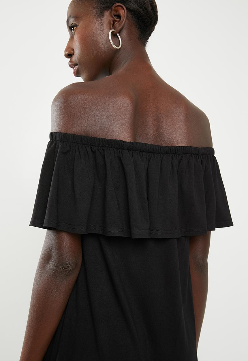 Superbalist - Bardot dress - black