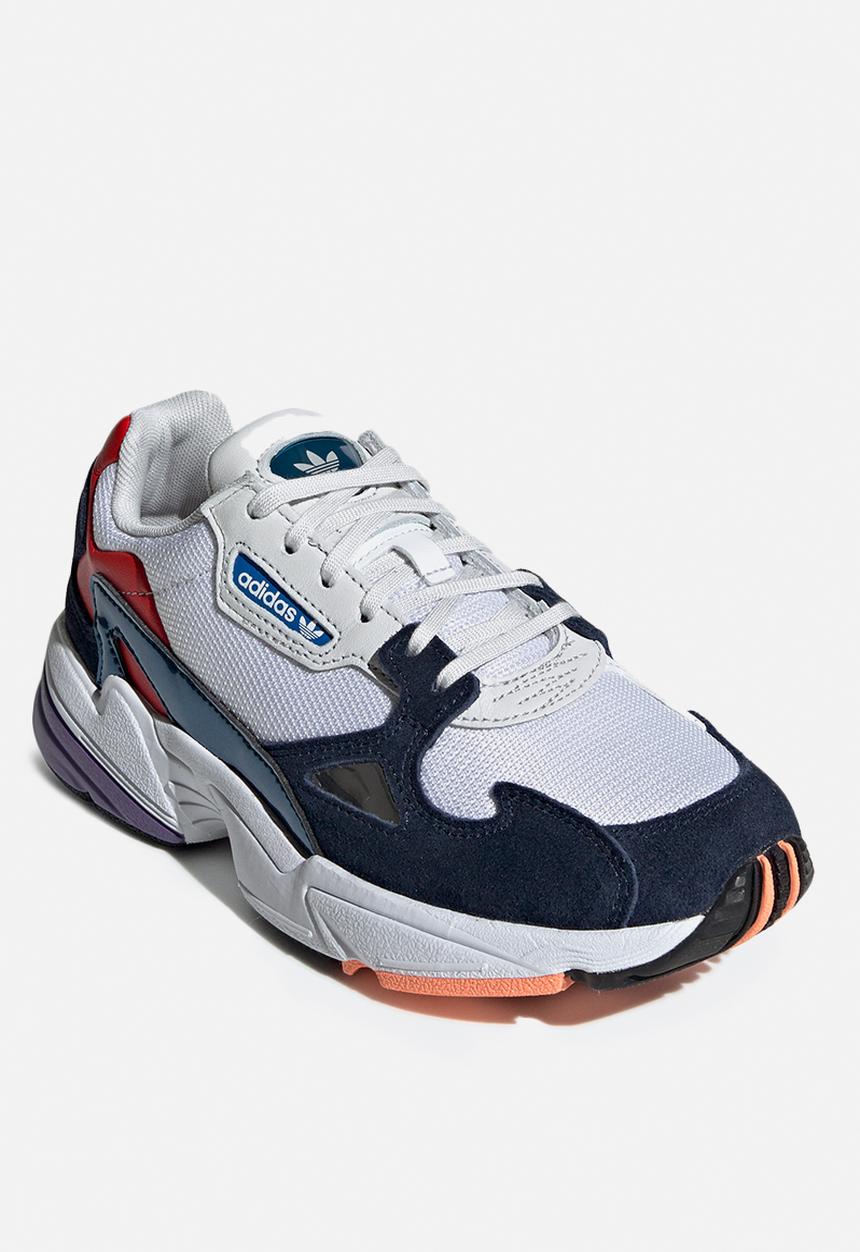 adidas Originals - Falcon - crystal white & collegiate navy 