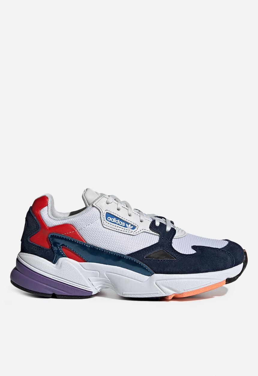 adidas Originals - Falcon - crystal white & collegiate navy 