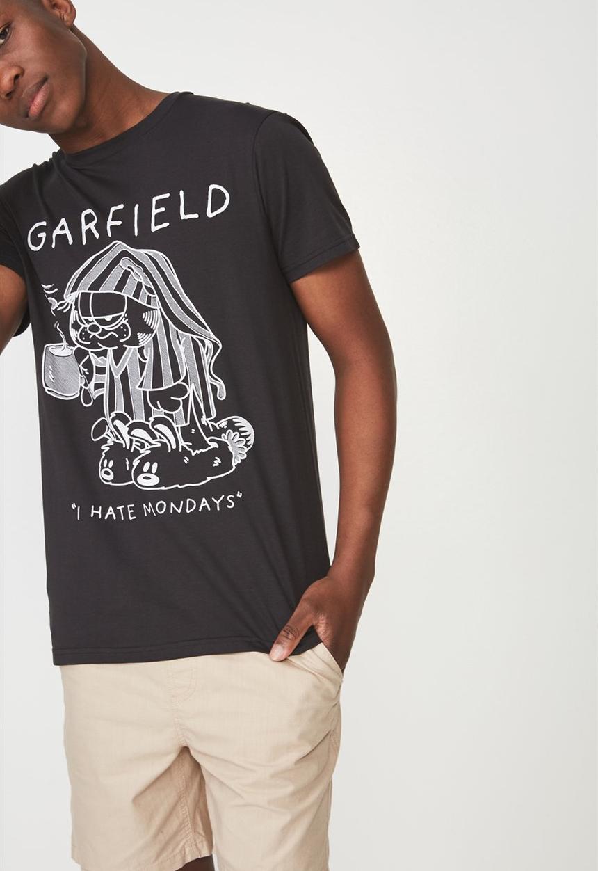Cotton On - Tbar collaboration short sleeve tee - black