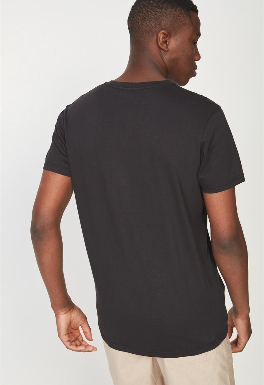 Cotton On - Tbar collaboration short sleeve tee - black