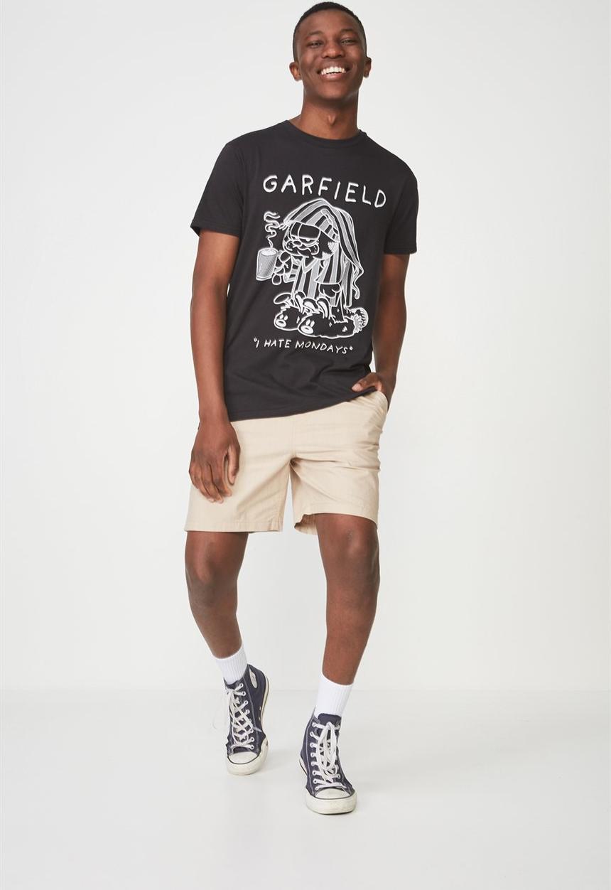 Cotton On - Tbar collaboration short sleeve tee - black