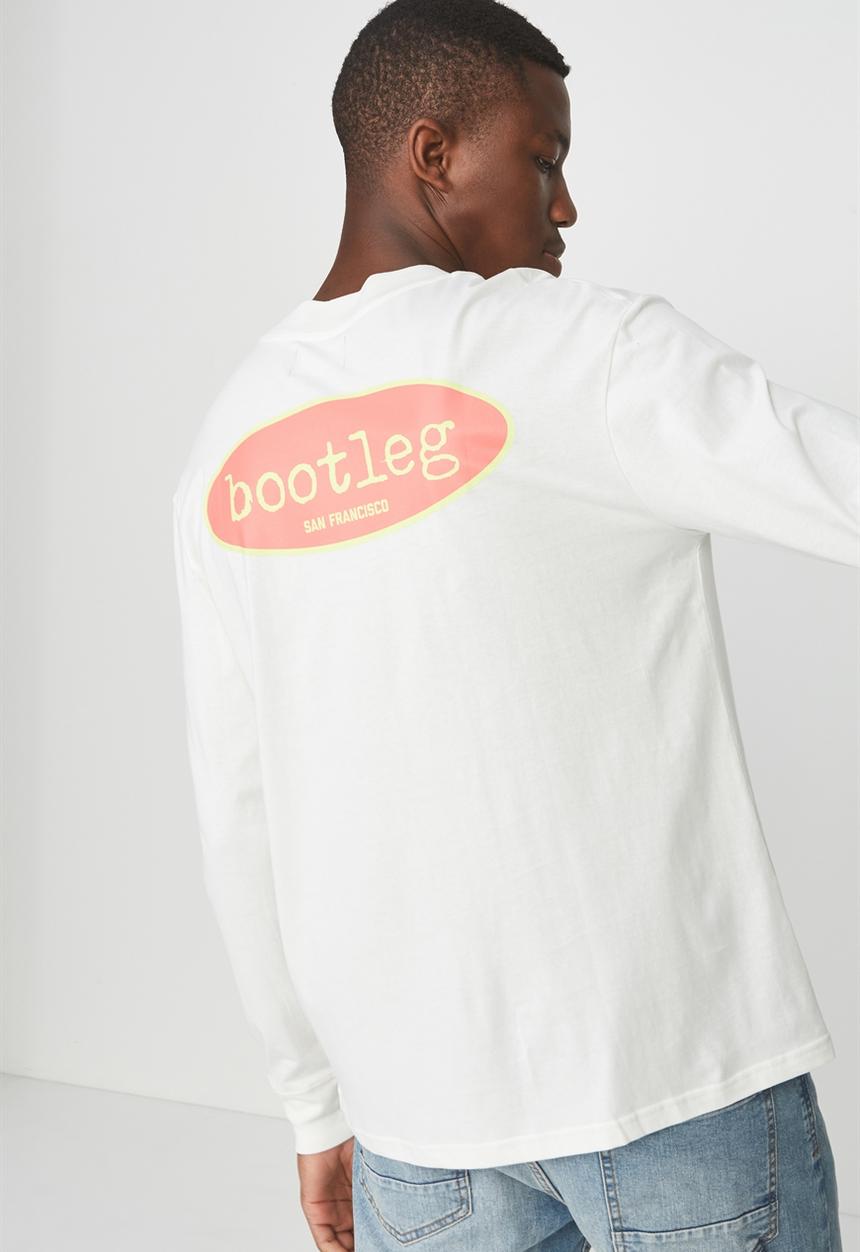 Cotton On - Tbar long sleeve tee - white