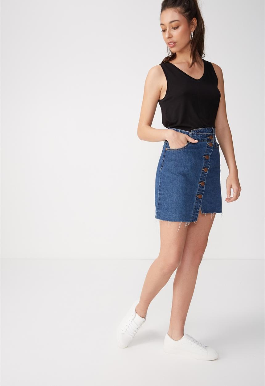 Cotton On - Marissa sleeveless tank top - black