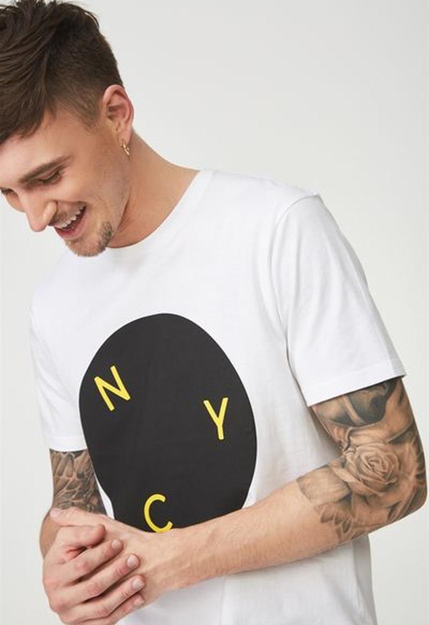 Cotton On - Tbar short sleeve tee 2 - white