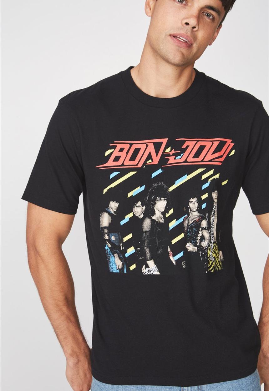Cotton On - Tbar collaboration short sleeve tee - black