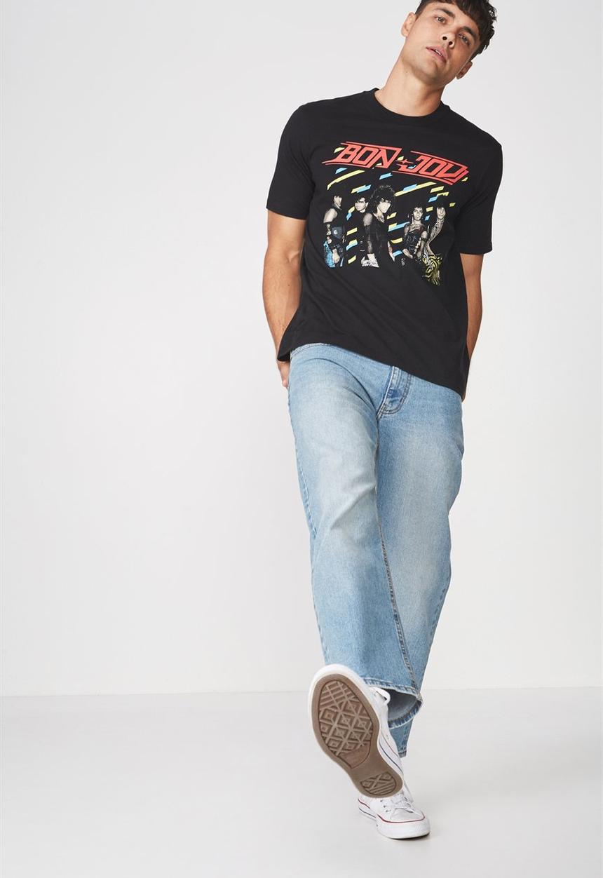 Cotton On - Tbar collaboration short sleeve tee - black
