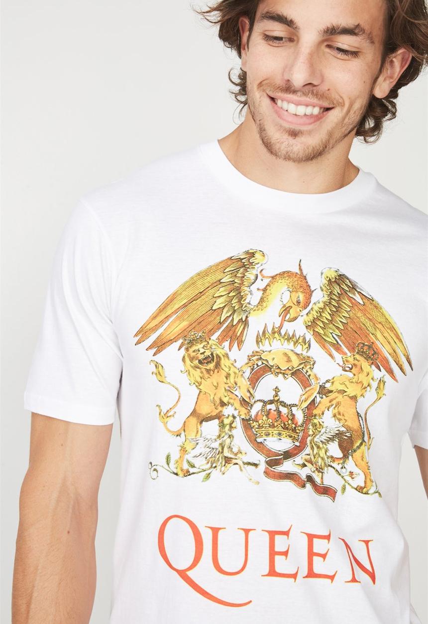 Cotton On - Tbar collaboration short sleeve tee - white