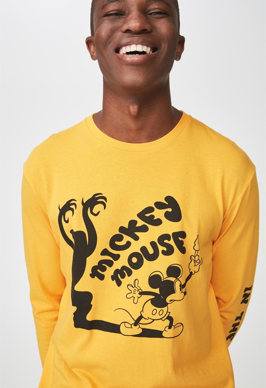 Cotton On - Tbar collaboration short sleeve tee - yellow