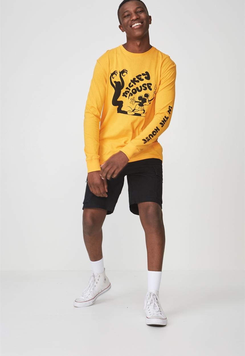 Cotton On - Tbar collaboration short sleeve tee - yellow