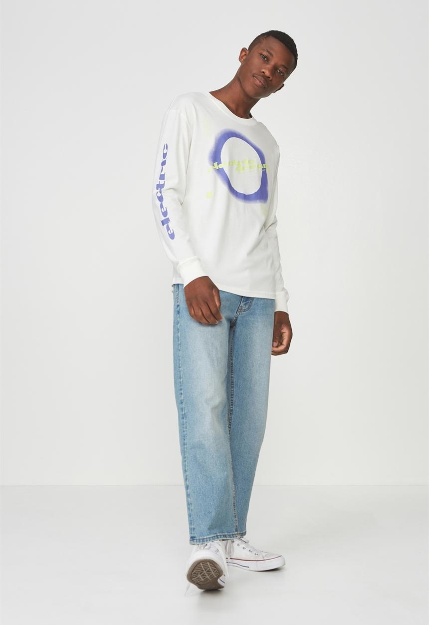 Cotton On - Tbar long sleeve tee - white
