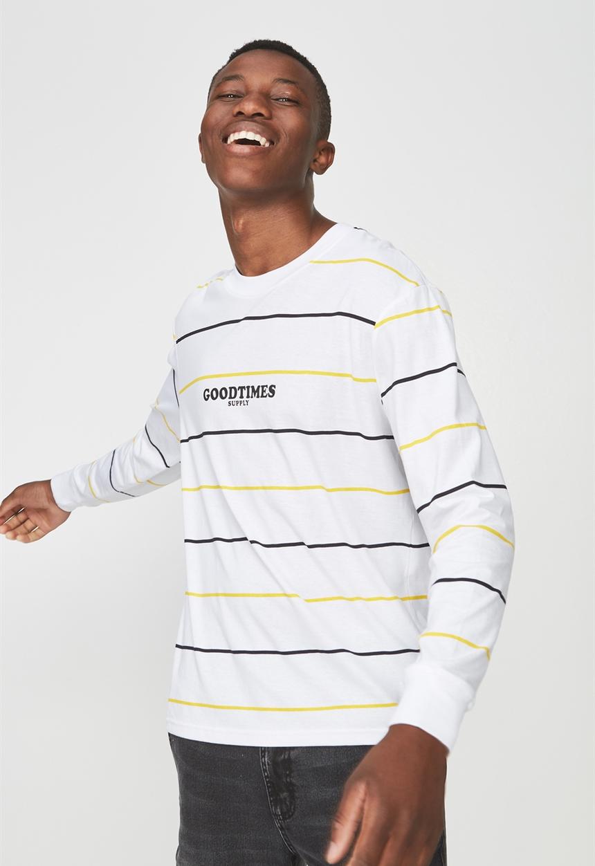 Cotton On - Tbar long sleeve tee - multi