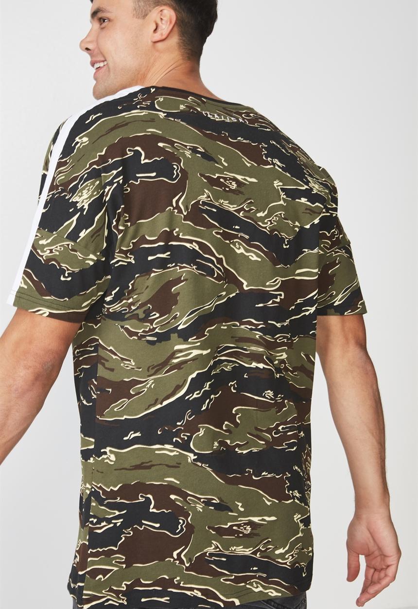 Cotton On - Drop shoulder longline tee - multi