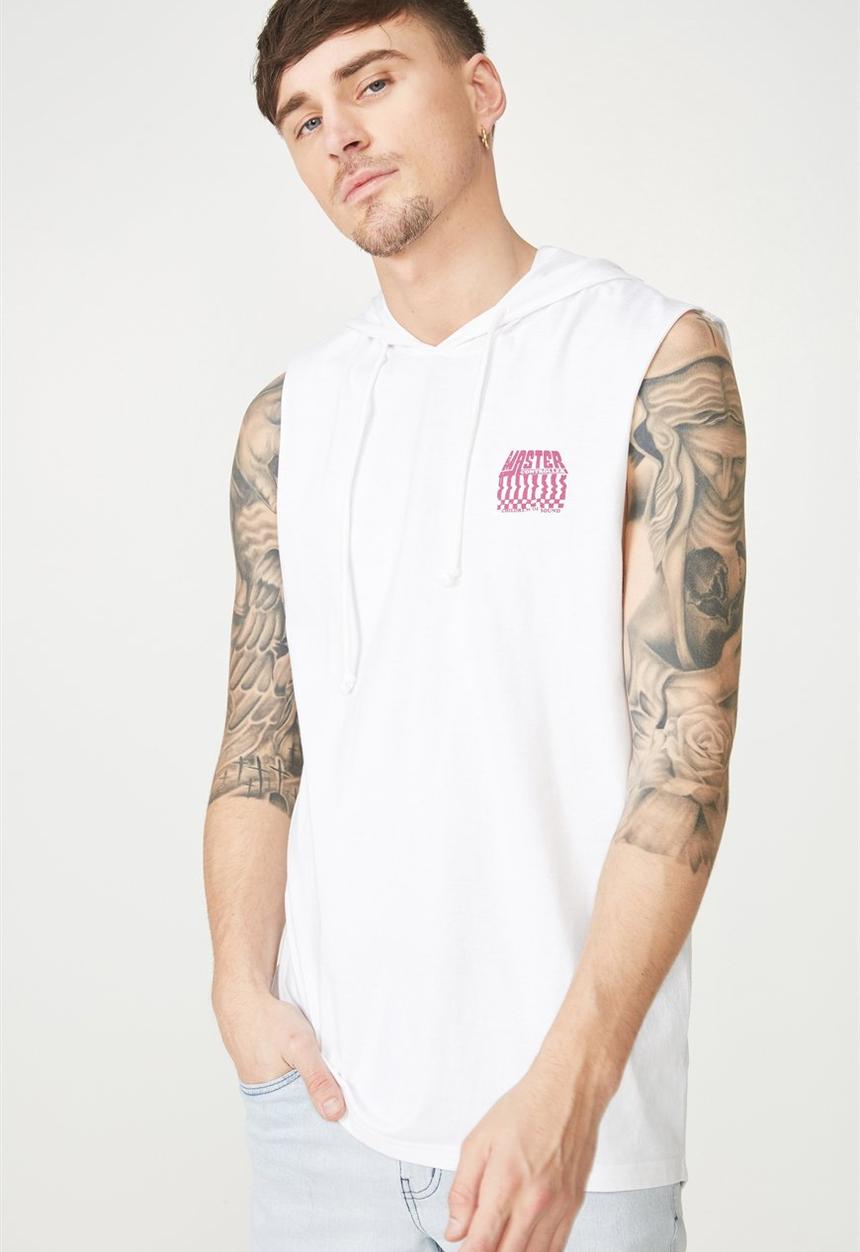 Cotton On - Hustle muscle tank - black