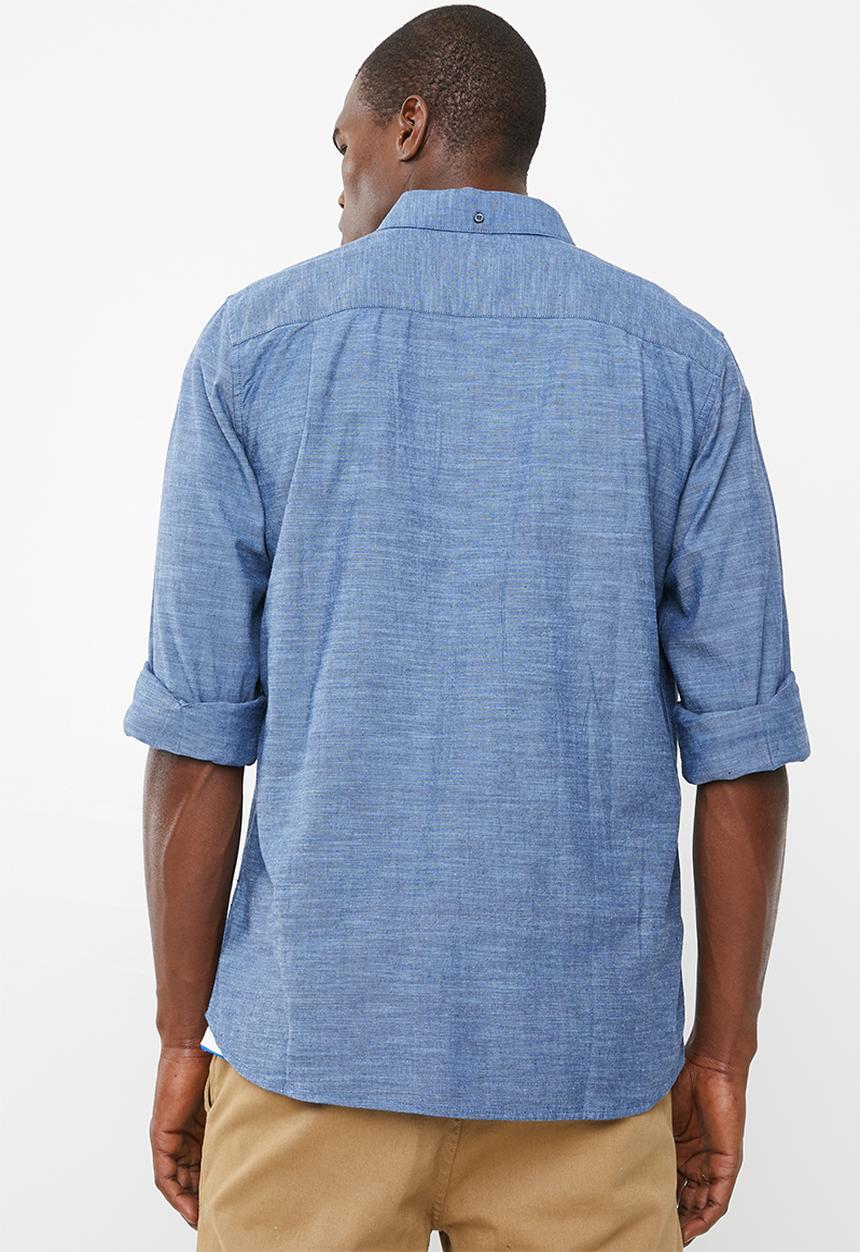 Hurley - Long sleeve shirt - blue