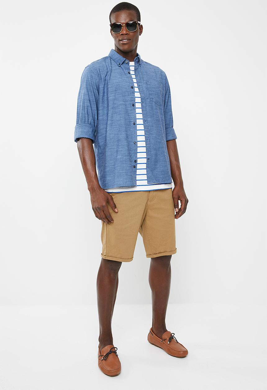 Hurley - Long sleeve shirt - blue