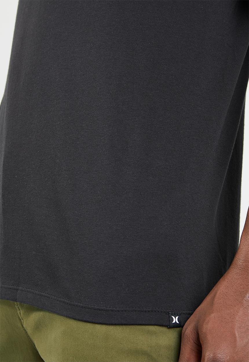 Hurley - Short sleeve solid T-shirt - black