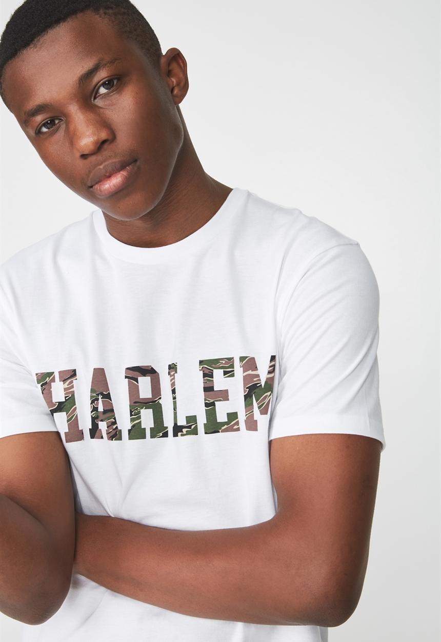 Cotton On - Active graphic tee - white