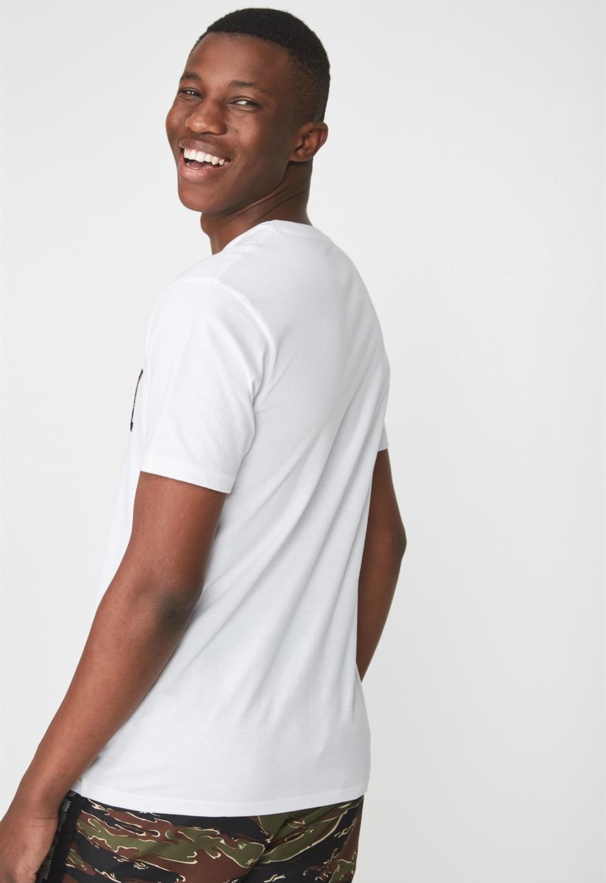 Cotton On - Active graphic tee - white