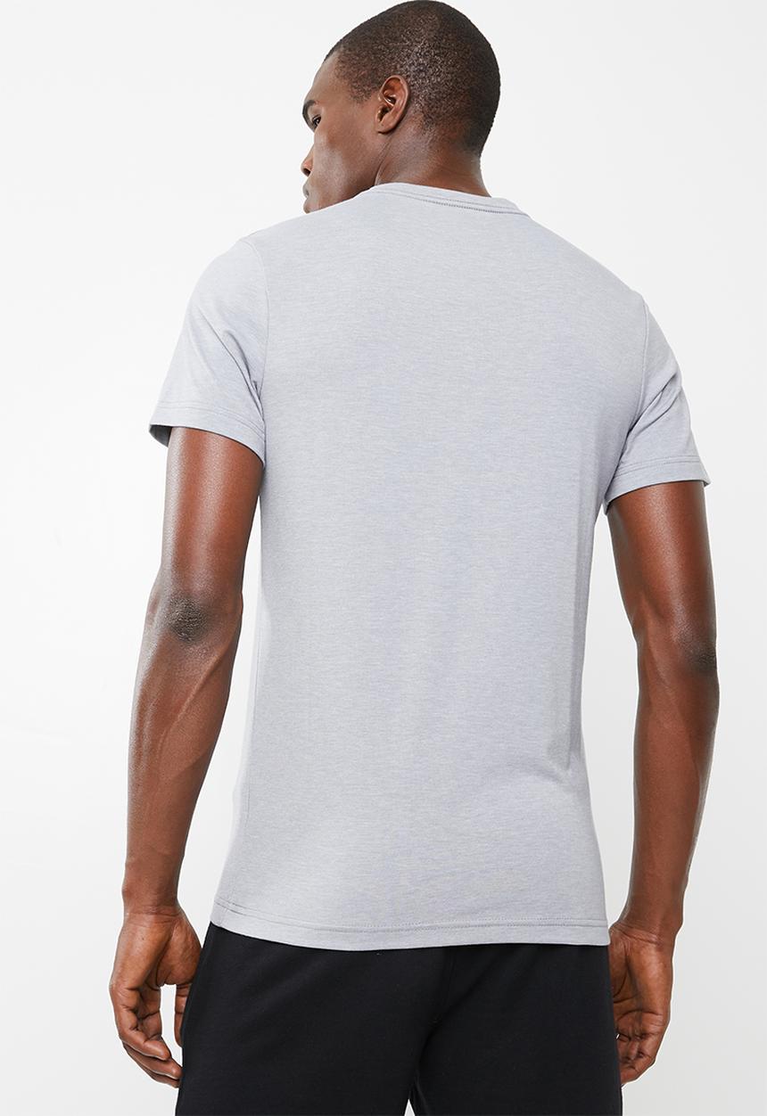 Reebok - El stacked tee - grey