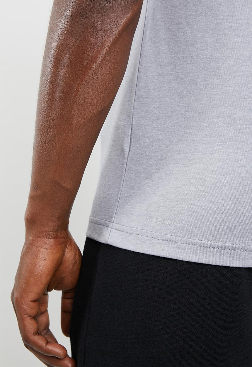 Reebok - El stacked tee - grey