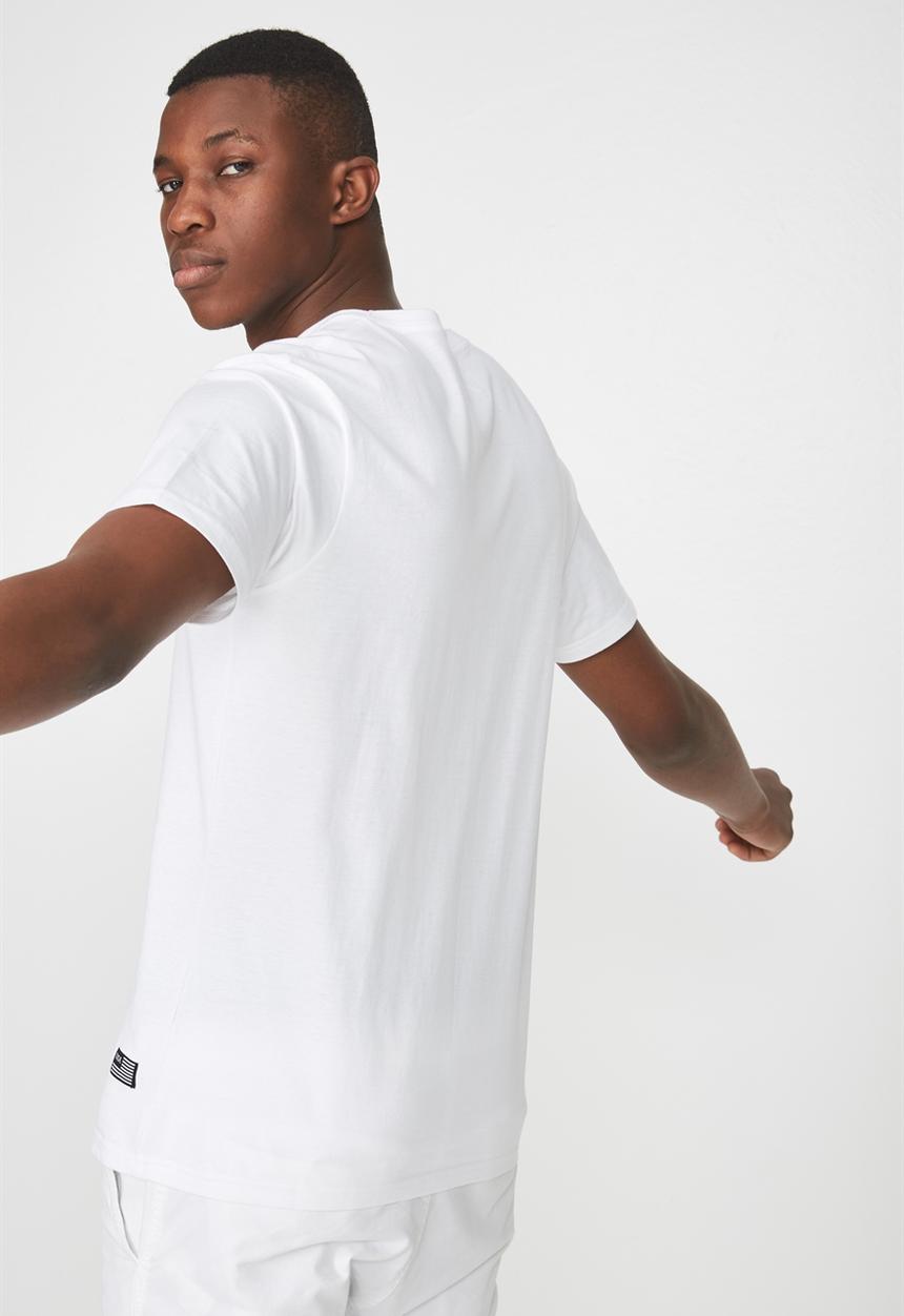 Cotton On - Active graphic tee - white
