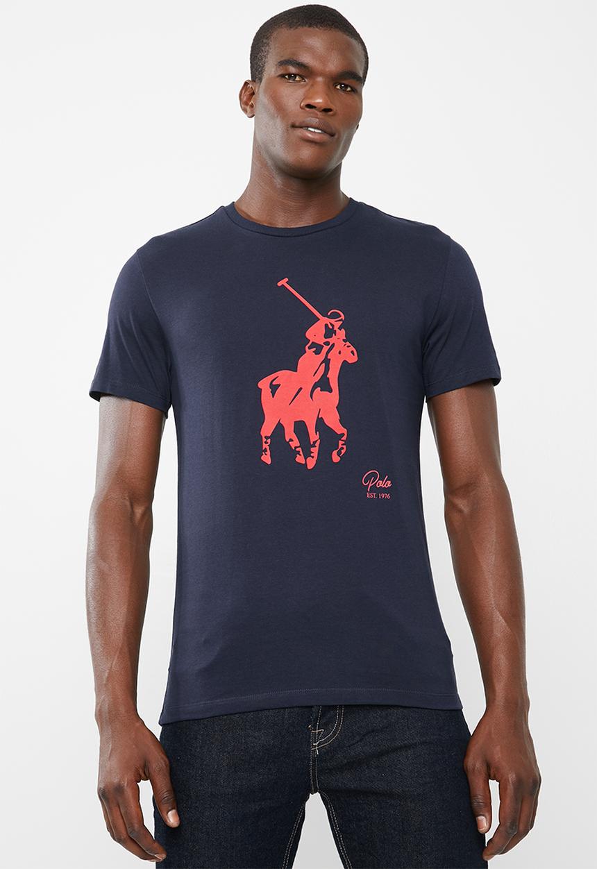 POLO - Classic big pony short sleeve crew neck T-shirt - navy 