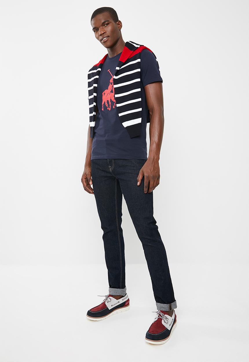 POLO - Classic big pony short sleeve crew neck T-shirt - navy 