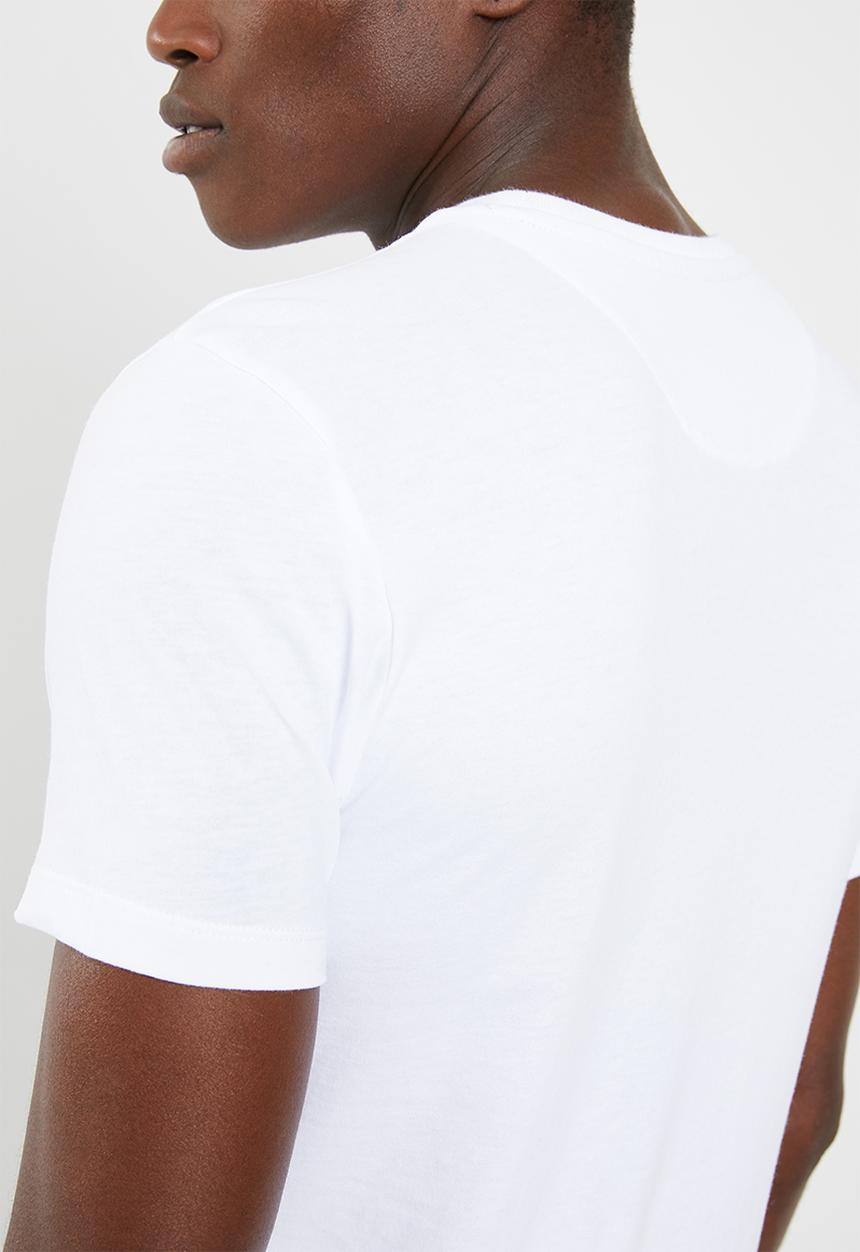 POLO - Classic printed crew neck T-shirt - white