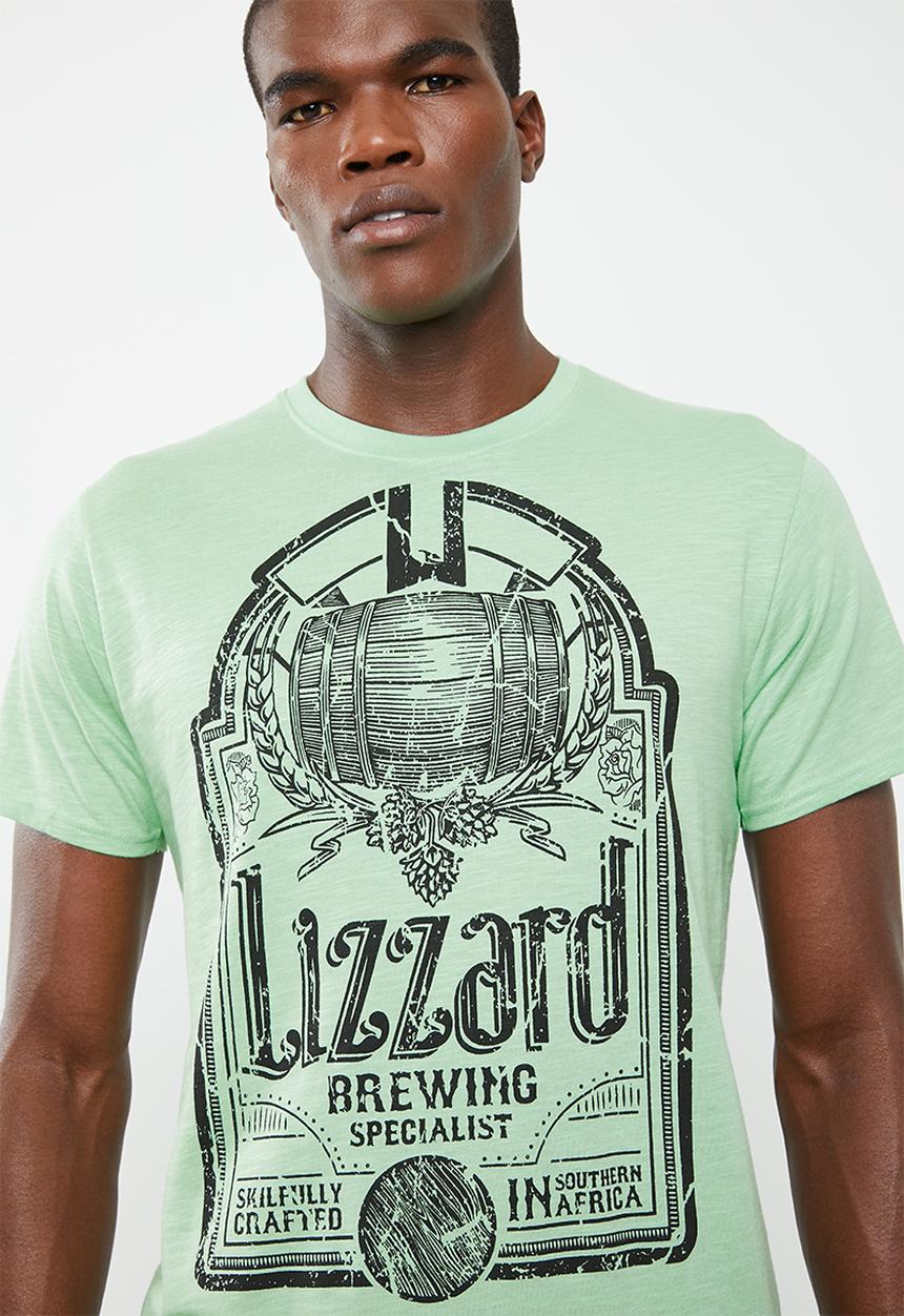 Lizzard - Specialist tee - green 