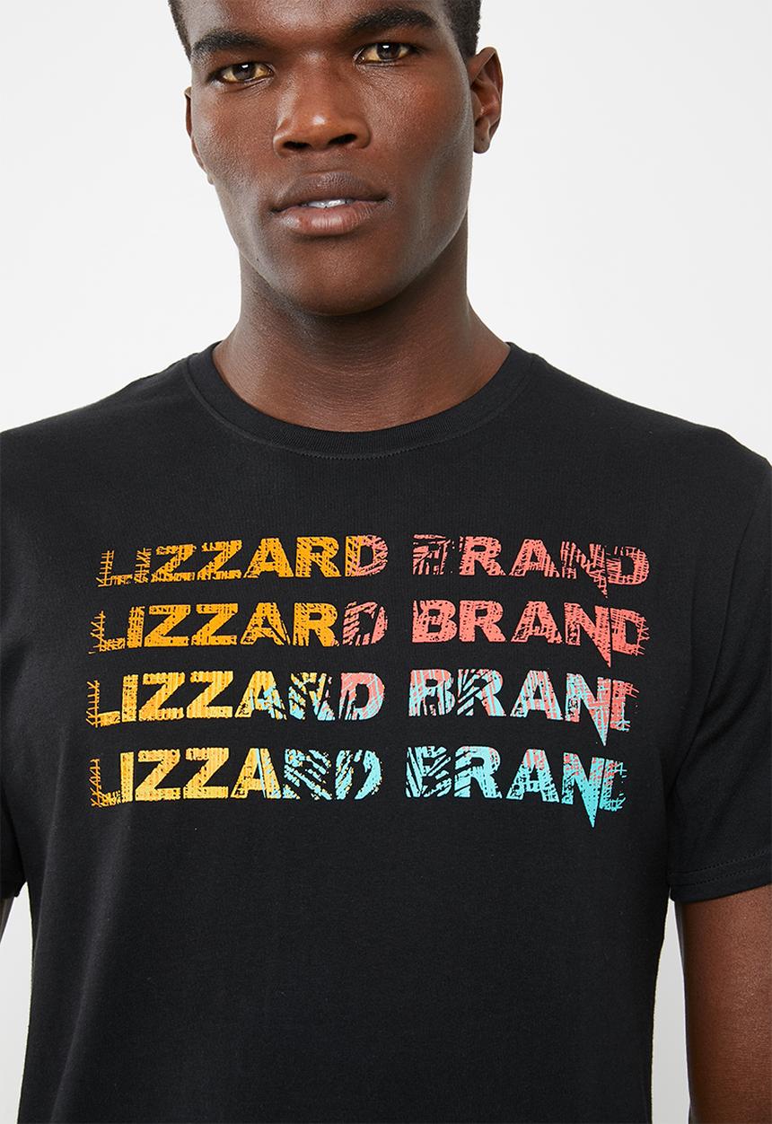 Lizzard - Jano tee - black